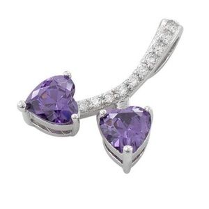 925 Sterling Silver Heart Pendant